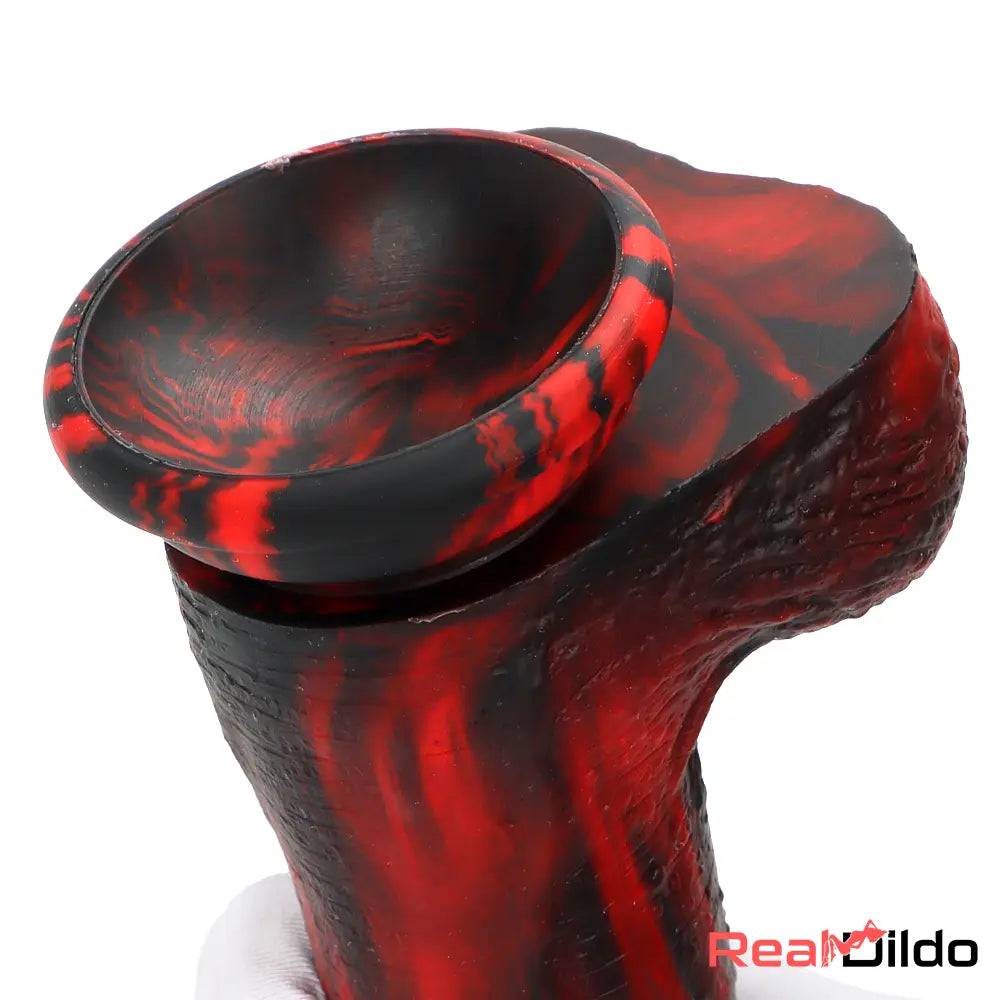 8.46in Large Uncut Silicone Soft Mixed Color Anal Dildo Adults Sex Toy Real Dildo