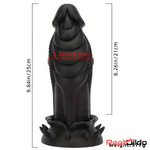 9.84in Big Monster Silicone Flexible Dragon Dildo For Women Men Anus Real Dildo