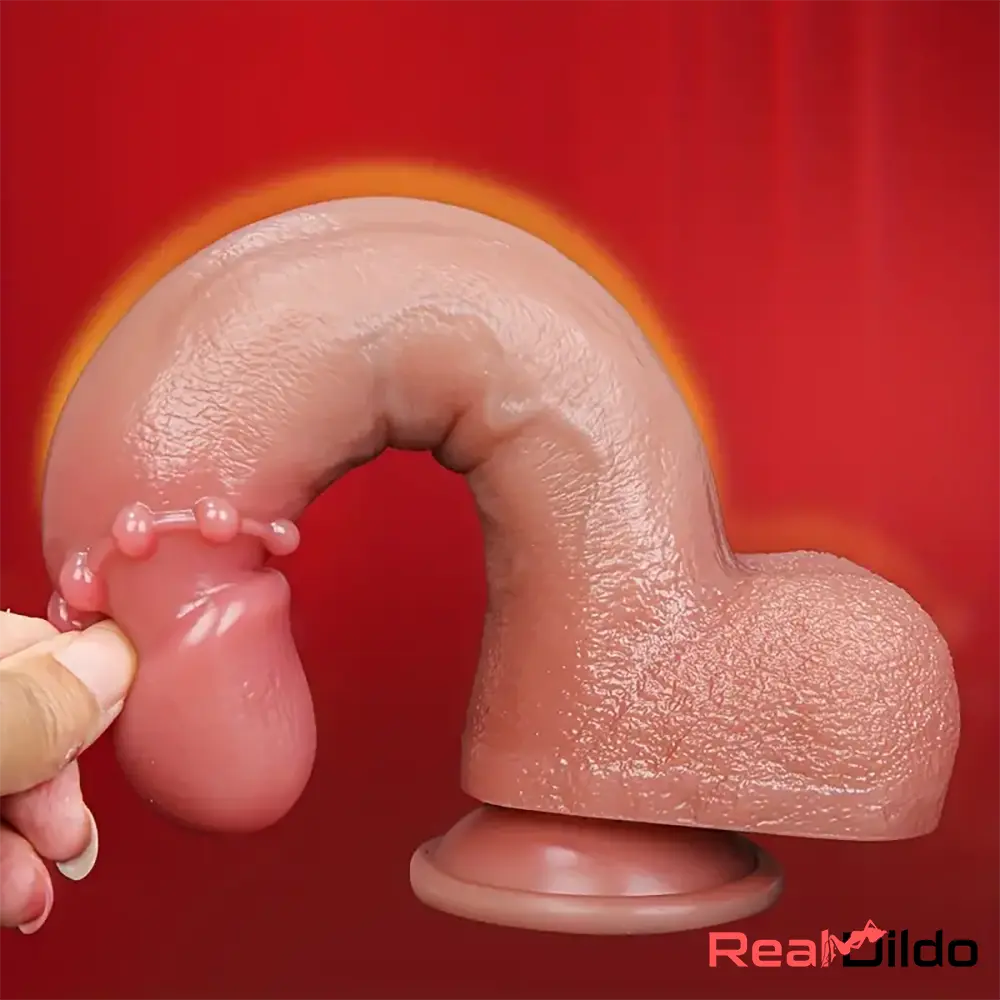 8.9in Realistic Large Silicone Soft Anal Dildo For Suction Cup Stimulation Real Dildo