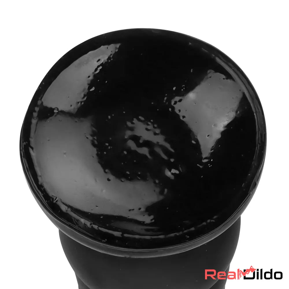 10.63in Realistic Big Silicone Black Dildo Butt Plug For Clit Expansion Real Dildo