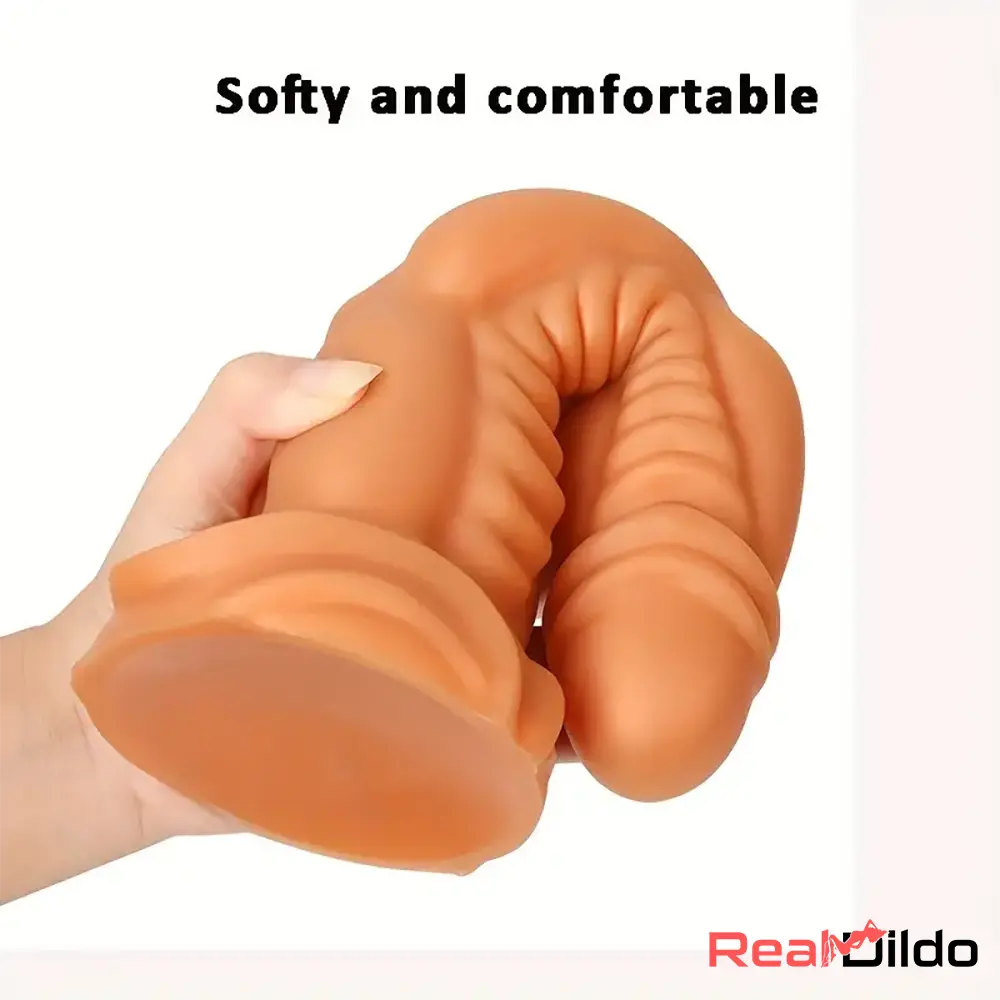 5.91in 8.66in 10.55in Unisex Silicone Fantasy Big Soft Penis Real Dildo - Real Dildo