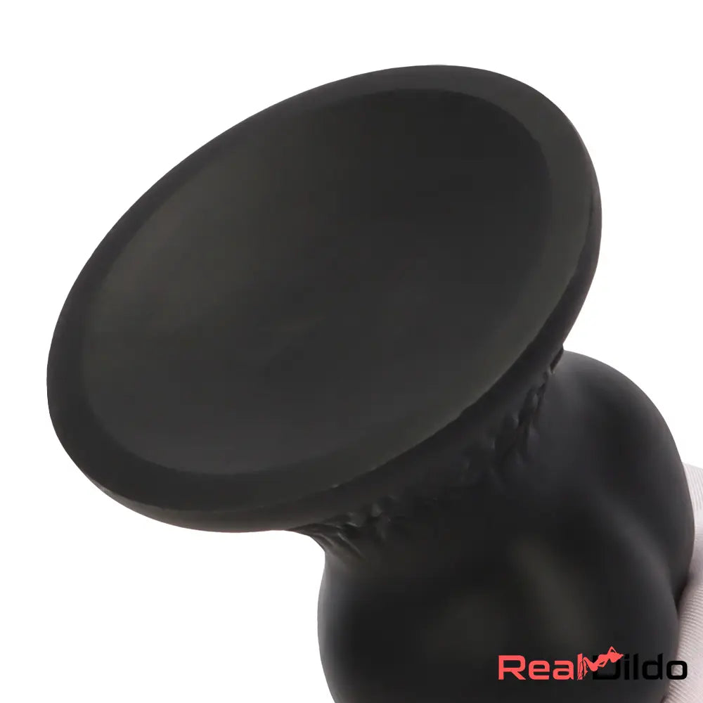 7.28in 7.48in 9.64in 10.62in 13in Big Black Silicone Dog Cock Animal Dildo Real Dildo