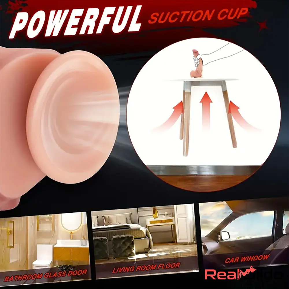 8.7in Superb Soft Sensation Real Silicone Dual Layer Dildo For Adults Sex Real Dildo