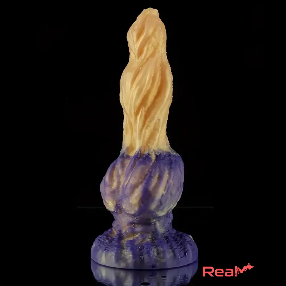 6.38in Liquid Silicone Soft Monster Dildo For Women Game Sex Pleasure Real Dildo