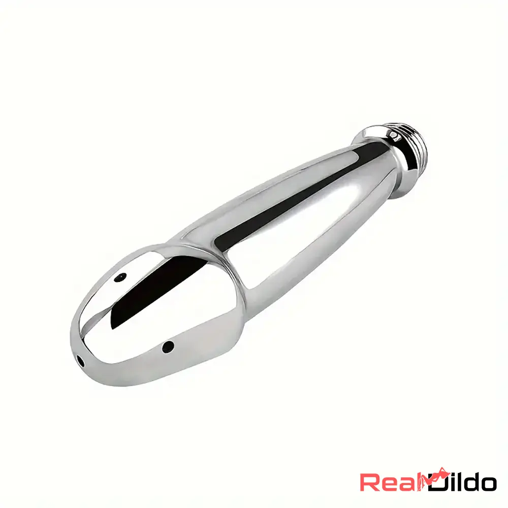 4.05in 4.92in Metal Enema Shower Small Dildo For G Spot Vaginal Cleaner Real Dildo