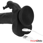 8.85in Elephant 3in1 Heating Thrusting Vibrating Remote Dildo Anal Sex Toy Real Dildo