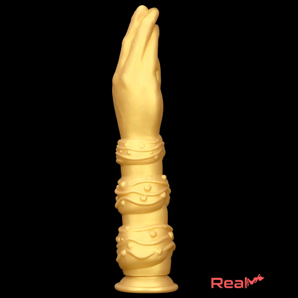 7.28in 9.84in 13.38in Premium Silicone Soft Fist Hands Big Self-Pleasure Dildo Real Dildo