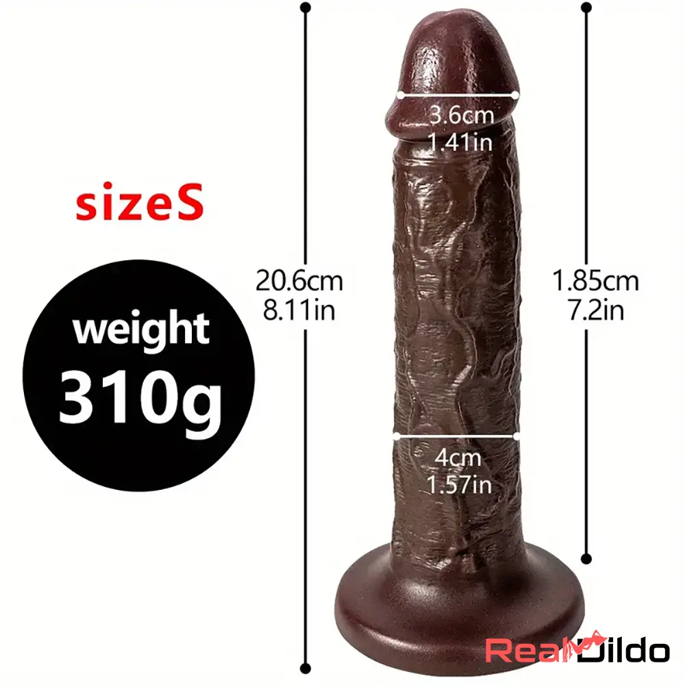 Multiple Inches Silicone Soft Female Dildo Sex Toy For Vaginal Clit Stimulation Real Dildo