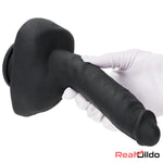 9.05in Premium Large Silicone Soft Mixed Color Dildo For Anus Safety Real Dildo
