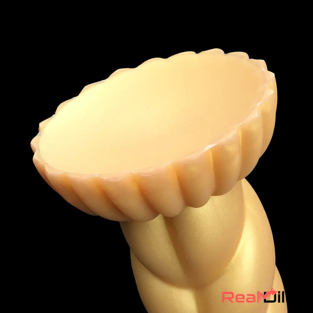 5.51in 7.87in 10.23in Gold Silicone Soft Fantasy Alien Dildo For Anal Orgasm Real Dildo