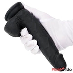 7.67in Premium Silicone Soft Mixed Color Dildo For Anal Safety Sex Toy Real Dildo