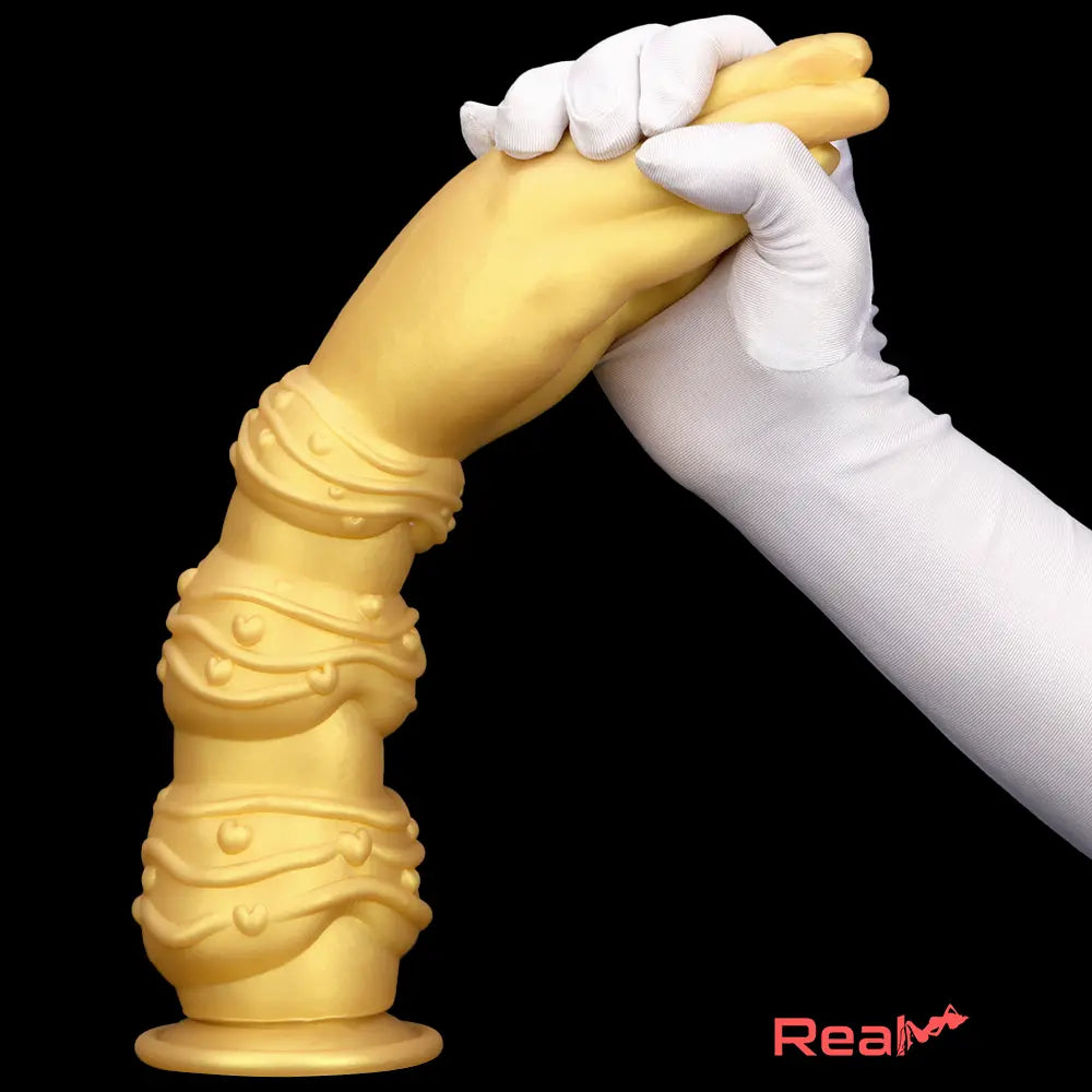 7.28in 9.84in 13.38in Premium Silicone Soft Fist Hands Big Self-Pleasure Dildo Real Dildo