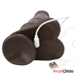 9.05in 4in1 Heating Thrusting Vibrating Rotation Remote Horse Discreet Dildo Real Dildo