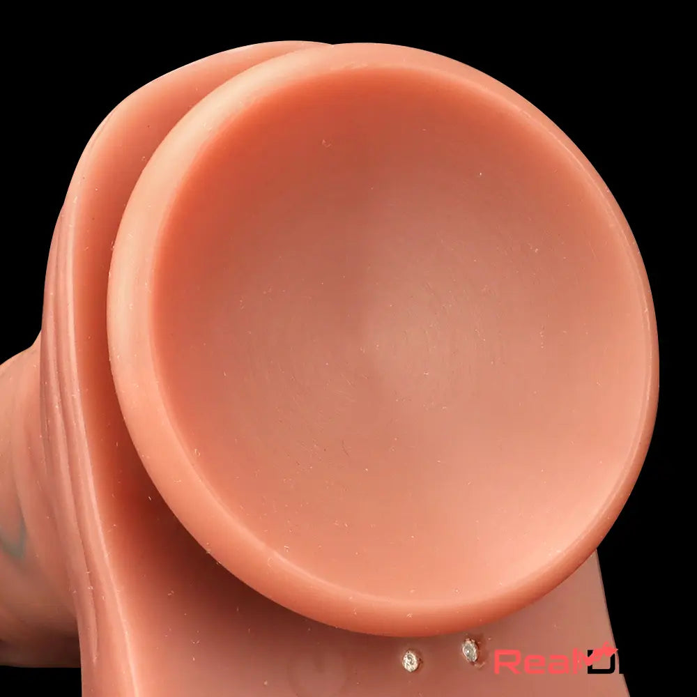 8.85in 4in1 Heating Thrusting Vibrating Rotation Remote Horse Anal Dildo Real Dildo