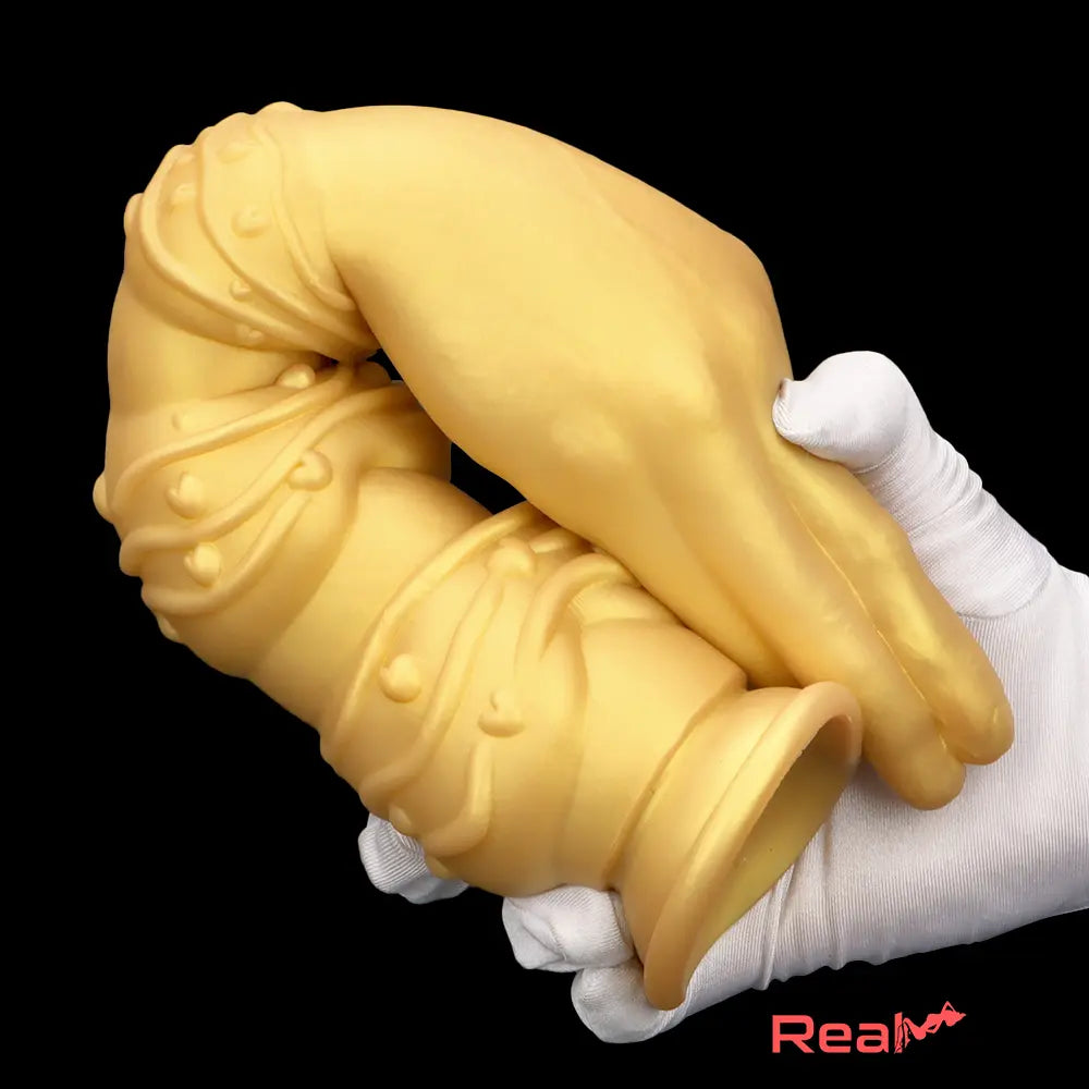 7.28in 9.84in 13.38in Premium Silicone Soft Fist Hands Big Self-Pleasure Dildo Real Dildo
