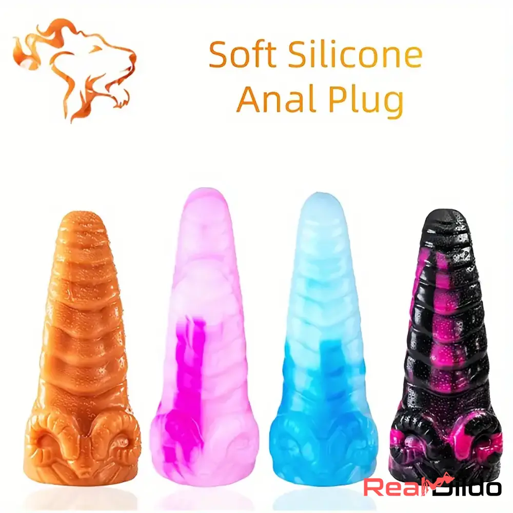 10.2in Sheep Silicone Soft Animal Monster Dildo For Women Vagina Real Dildo