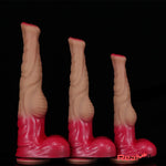 12.6in 14.37in 15.94in Liquid Silicone Animal Horse Cock Dildo Women Toy Real Dildo