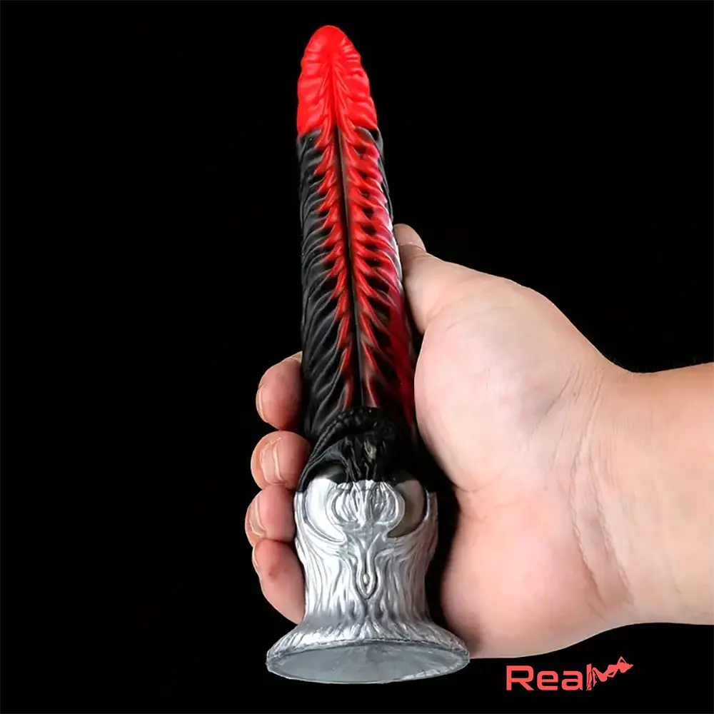 7.09in Silicone Flexible Monster Fantasy Dildo For Couples Lesbian G-Spot Real Dildo