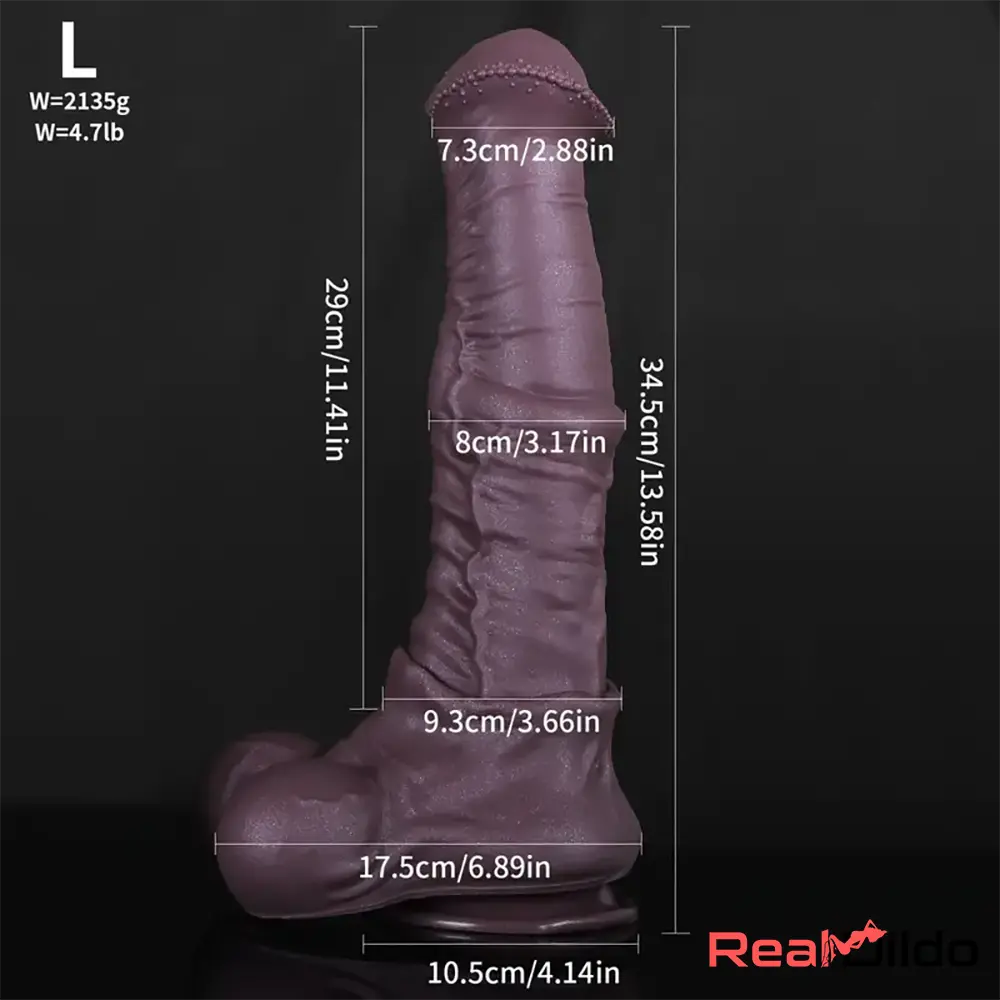 9.45in 11.41in 13.58in Liquid Silicone Animal Horse Dildo For Vagina Clit Real Dildo
