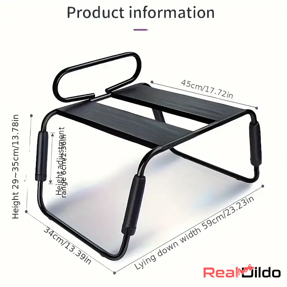 Adjustable Folding Ergonomic Dildo Chair For Adults Removable Headrest Real Dildo