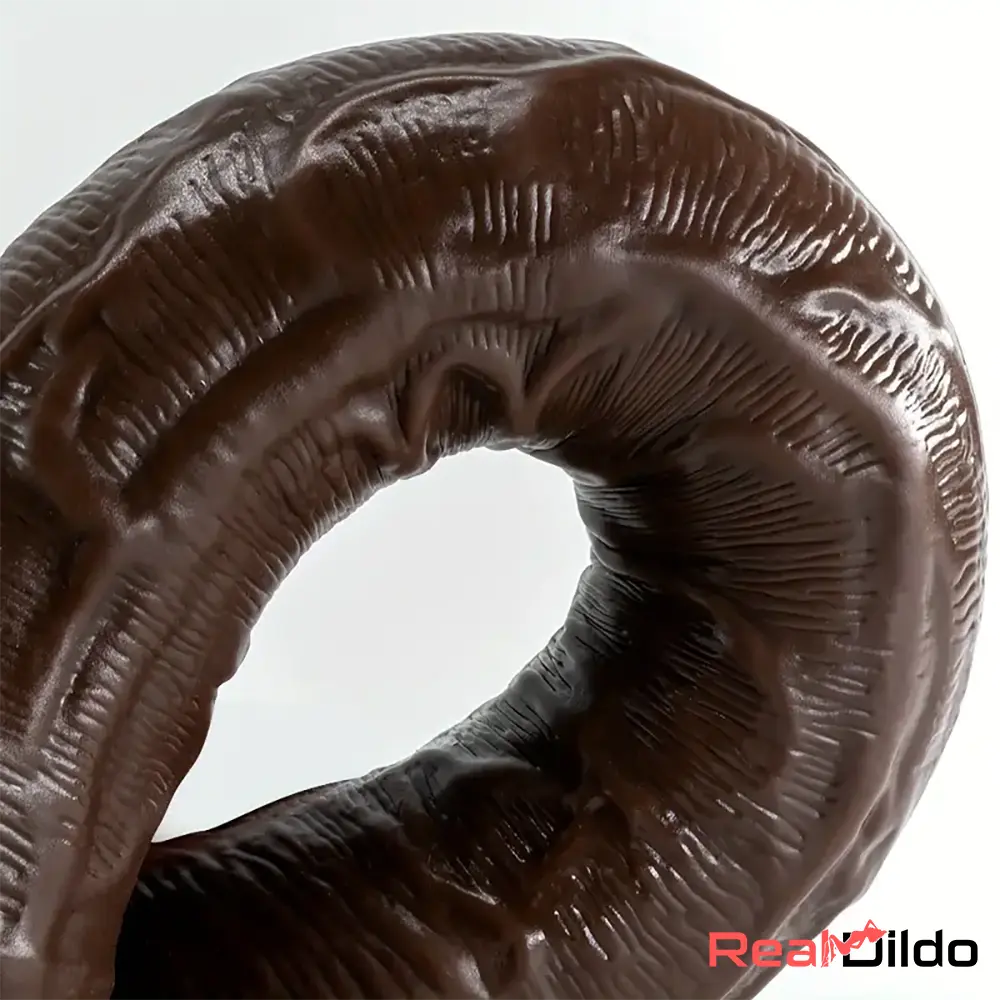 13.58in Realistic Large Long Silicone Soft Anal Dildo Masturbator Sex Toy - Real Dildo