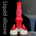 10.01in Big Animal Horse Cock Silicone Soft Cock Dildo For Anus Real Dildo