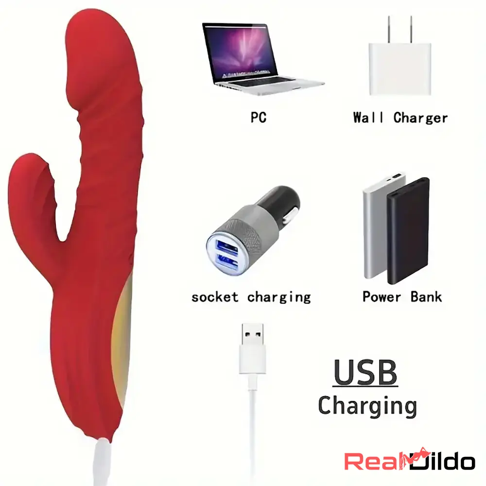 8.8in Heating Vibrating Soft Silicone Dildo Vibrator For Adult Female Real Dildo