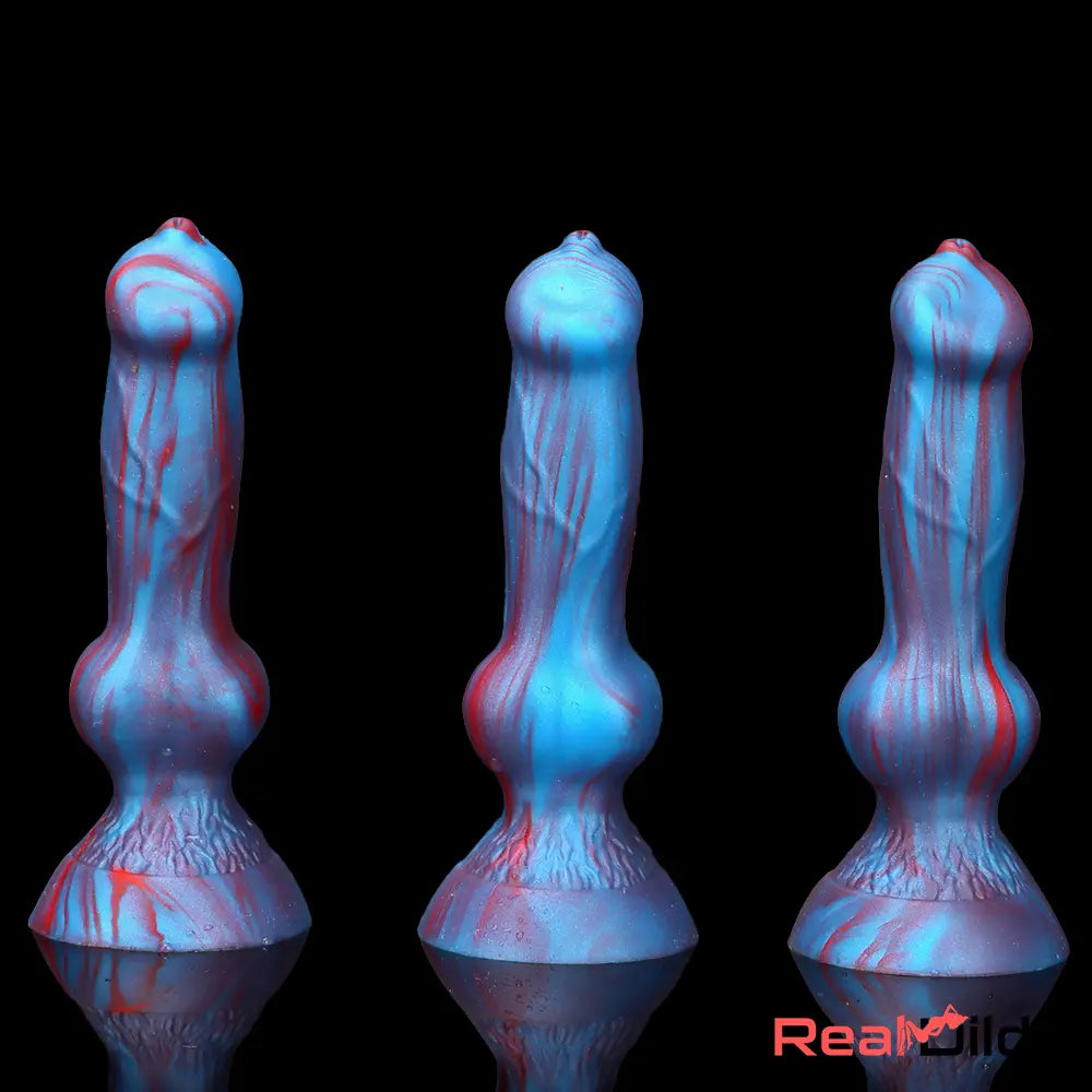 3.81in Mini Soft Silicone Lifelike Animal Dog Penis Dildo For Sex Beginners Real Dildo