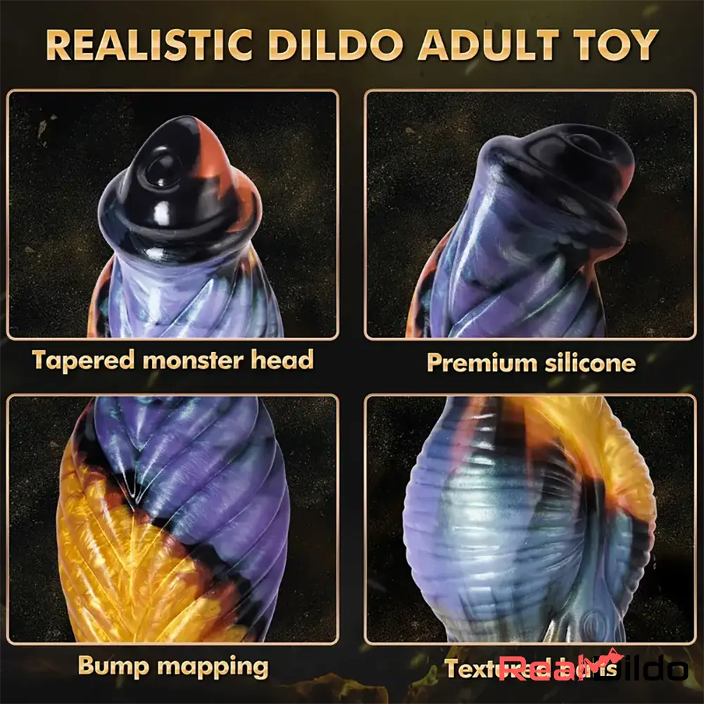 10.23in Soft Silicone Telescopic APP Control Monster Electric Dildo Real Dildo