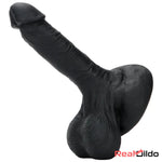 7.48in Big Suction Cup Silicone Soft Mixed Color Dildo For Sex Toy Safety Real Dildo