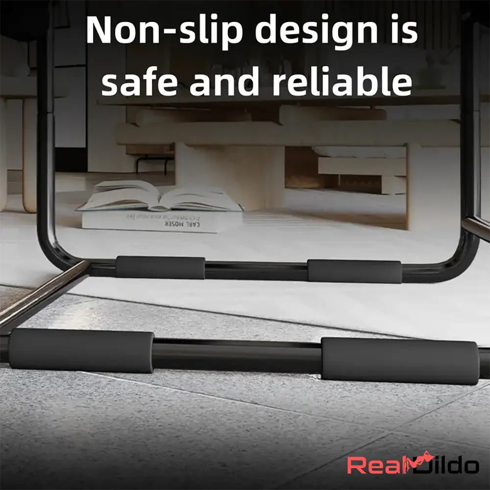 Ergonomic Multi-Functional BDSM Bondage Sex Love Dildo Chair - Real Dildo