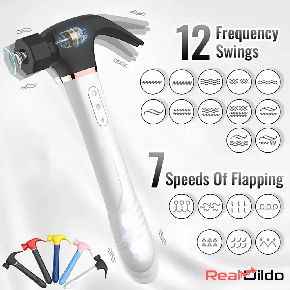 10.6in Silicone Soft Thrusting Suck Swing Flapping Beating Cock Dildo Real Dildo