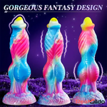 10.2in Odd Big Soft Silicone Monster Thrusting Vibrating Real Dildo Real Dildo