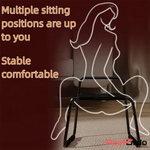 BDSM Enhancer Ergonomic Sex Dildo Chair Weightless Bouncing Mount Stool Real Dildo