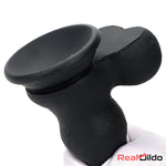 7.87in Silicone Soft Mixed Color Dog Cock Dildo For Women Sex Safety Real Dildo
