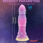 High-Quality Night-Glowing Liquid Silicone Fantasy Monster Uncut Dildo Real Dildo