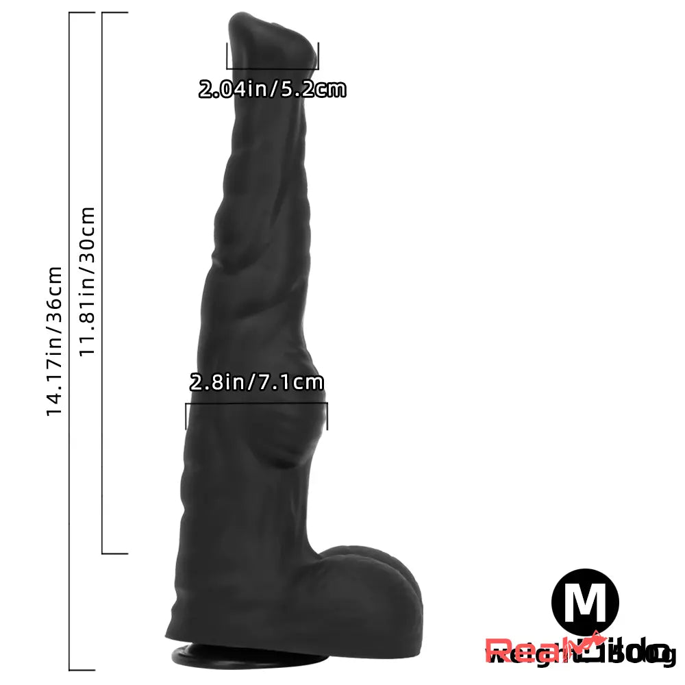 12.61in 14.17in 16in Super Huge Long Silicone Soft Horse Cock Orgasm Dildo Real Dildo