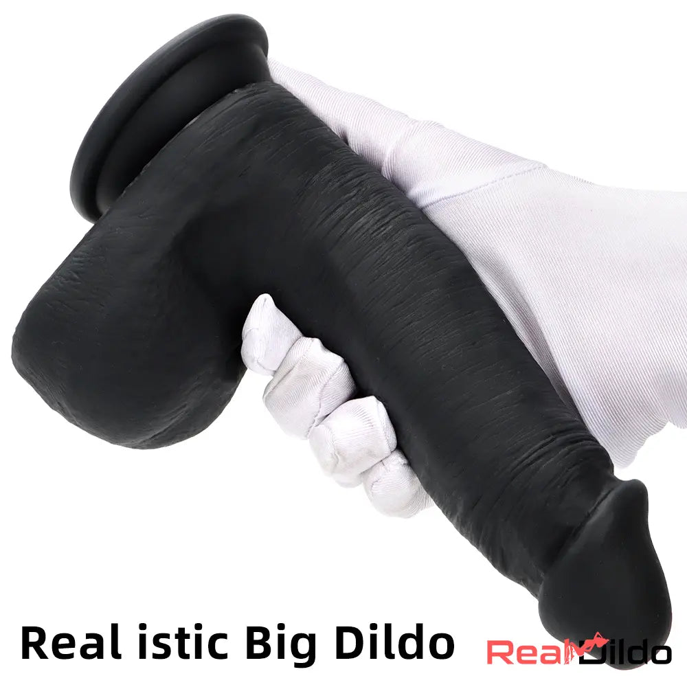 8.07in Top Quality Silicone Soft Mixed Color Dildo For Sex Toy Safety Sex Real Dildo