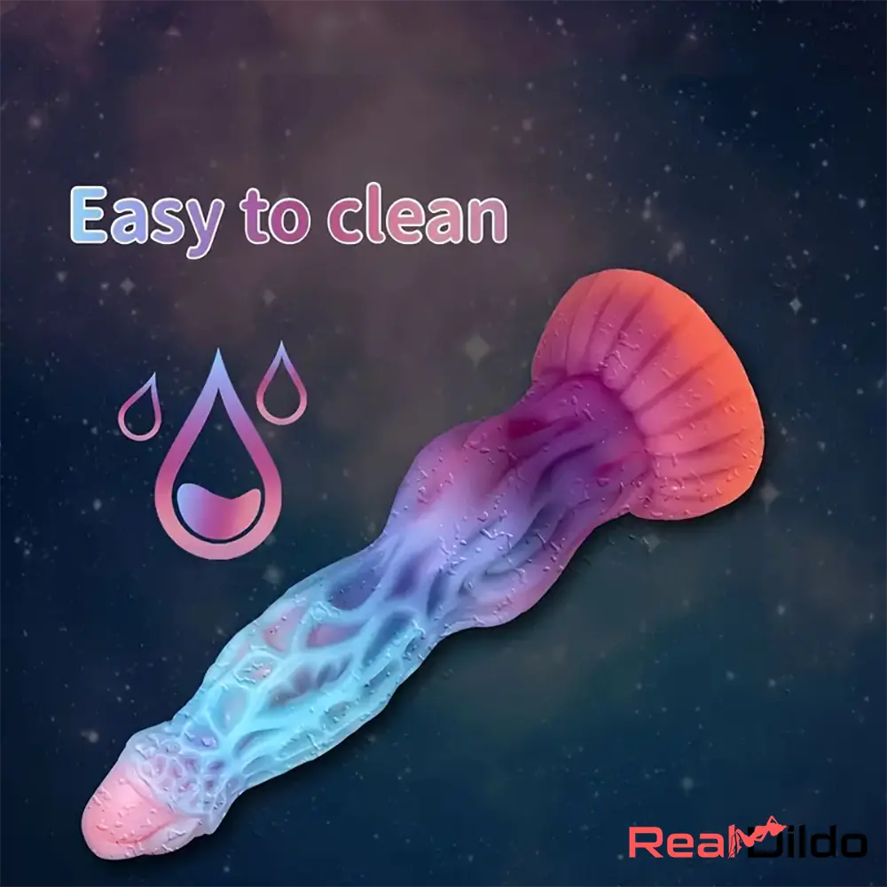 10.43in Luminous Fantasy Monster Silicone Soft Big Dildo Love Vagina Real Dildo