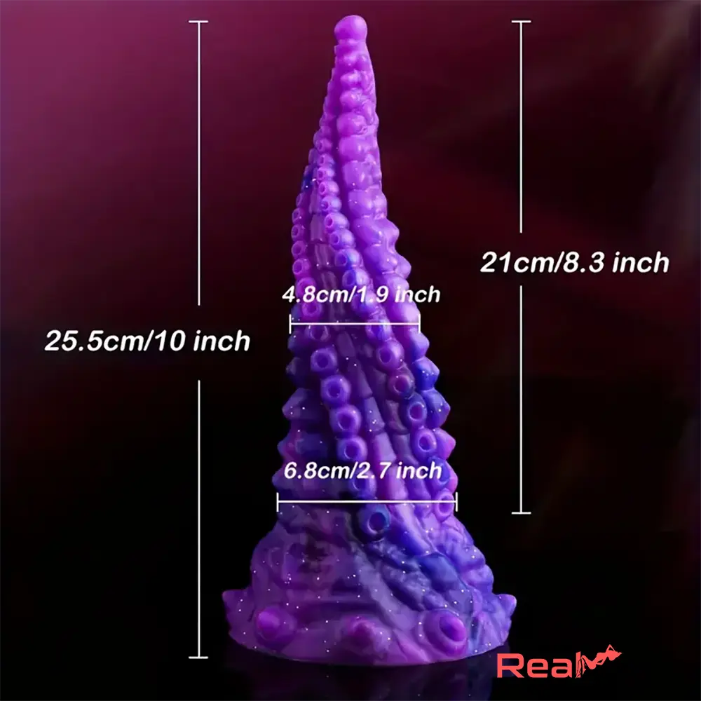 10in Big Octopus Tentacle Silicone Soft Dildo For Anal Massager Real Dildo