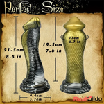 8.5in Big Silicone Soft Monster Animal Snake Dildo Adults Anal Sex Toy Real Dildo
