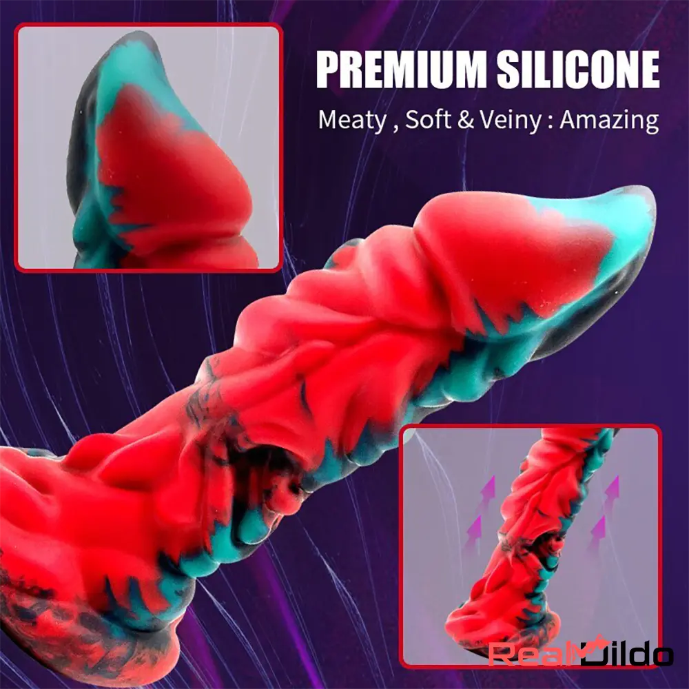 10.63in Super Fantasy Big Silicone Soft Dildo For Anal Vaginal Love Real Dildo