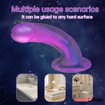 7.08in Silicone No Eggs Soft Dildo For Female Male Love Sex Toy Real Dildo