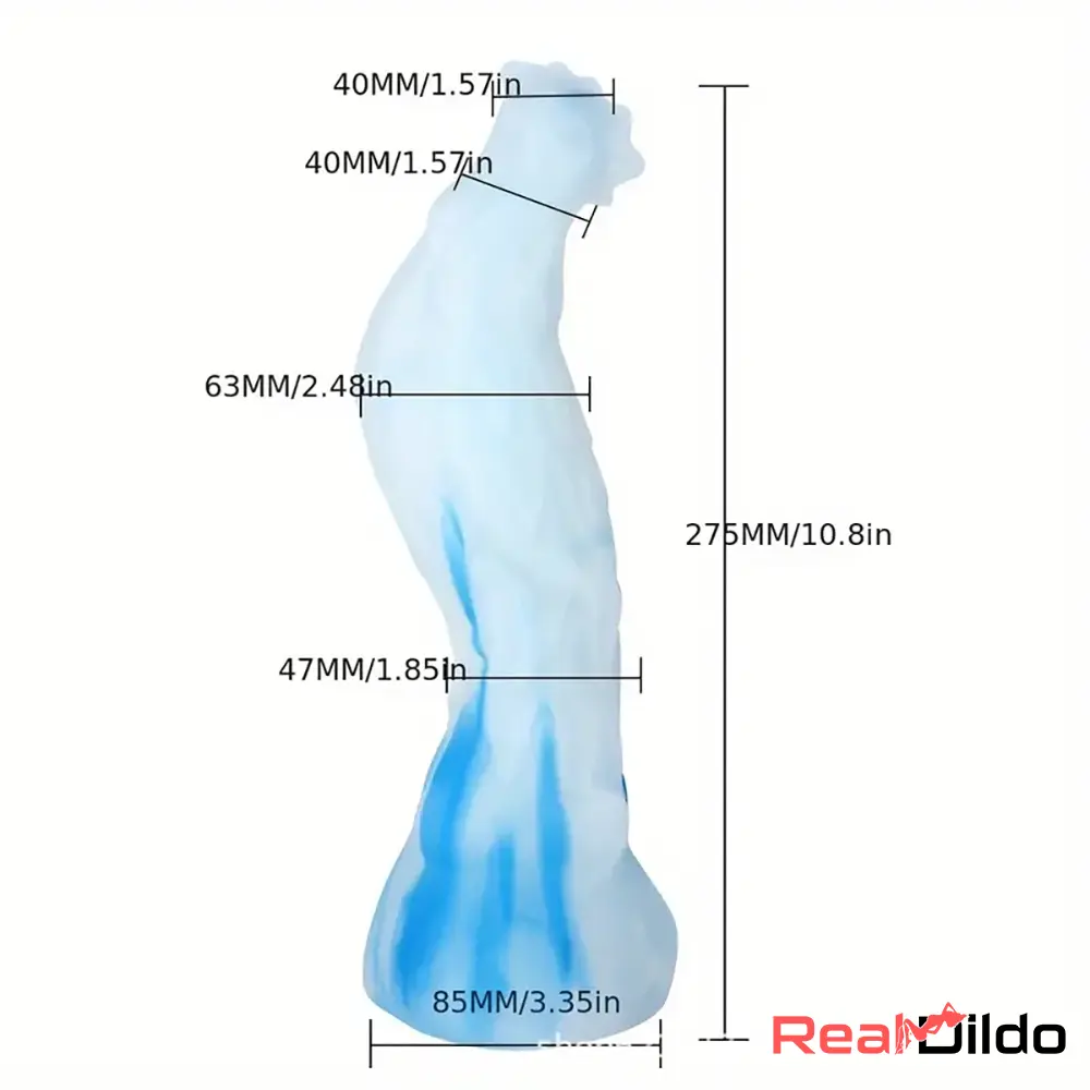 10.8in Rooster Shape Fantasy Large Silicone Soft Dildo For Anus Sex Real Dildo