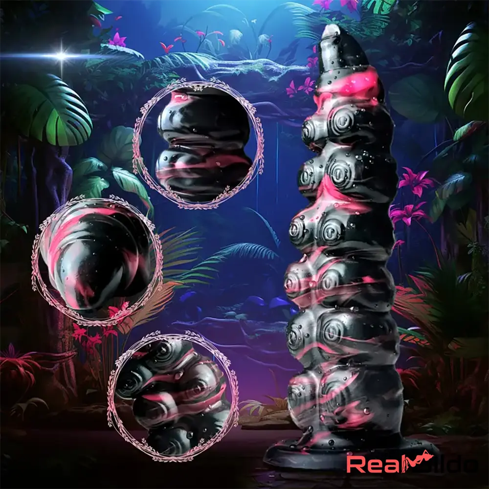 8.7in Monster Octopus Tentacle Big Silicone Soft Ergonomic Cock Dildo Real Dildo