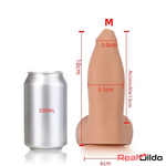 5.9in 7.09in 8.66in 9.45in 11.02in Silicone Big Thick Soft Cock Sex Dildo Real Dildo