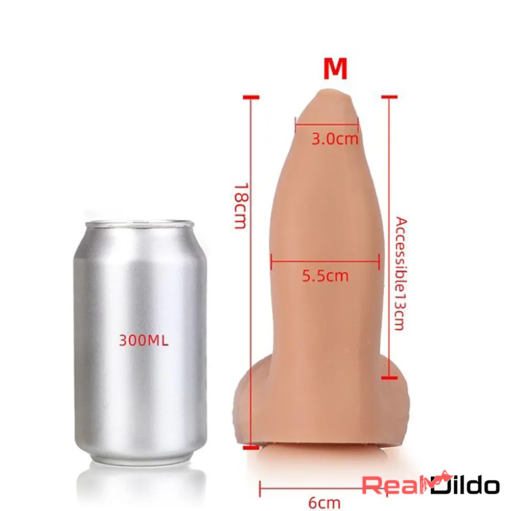 5.9in 7.09in 8.66in 9.45in 11.02in Silicone Big Thick Soft Cock Sex Dildo Real Dildo