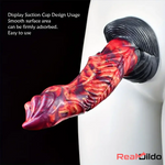 9.06in Real Cock Big Monster Penis Soft Silicone Dildo Anal Expander Penis Real Dildo