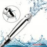 4.05in 4.92in Metal Enema Shower Small Dildo For G Spot Vaginal Cleaner Real Dildo