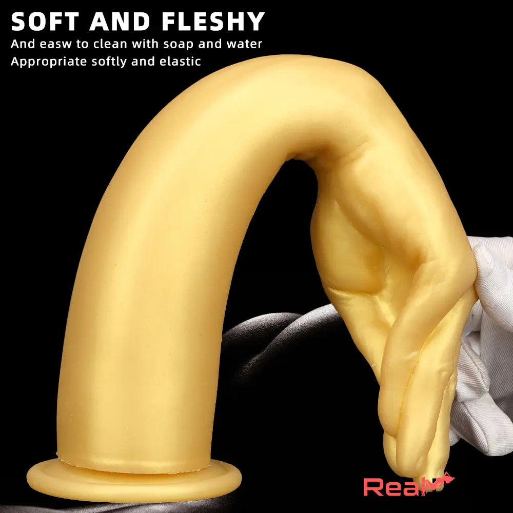 14.17in Super Big Long Thick Soft BDSM Hands Dildo For Fisting G Spot - Real Dildo